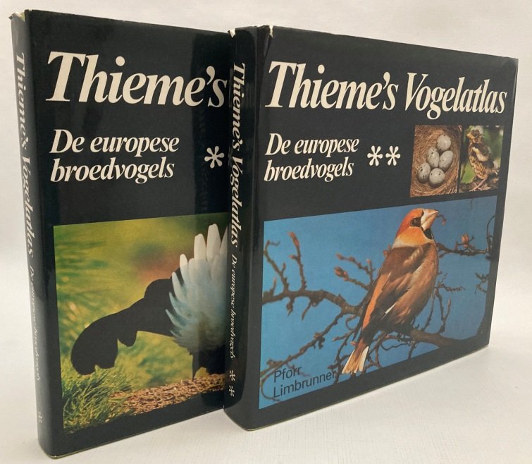 Pforr/ Limbrunner - M.A. IJsseling, Ned.bewerking, - Thieme's vogelatlas. De Europese broedvogels. [Deel 1 + 2]