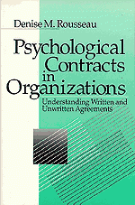 Rousseau, Denise M. - Psychological Contracts in Organizations / Understanding Written and Unwritten Agreements