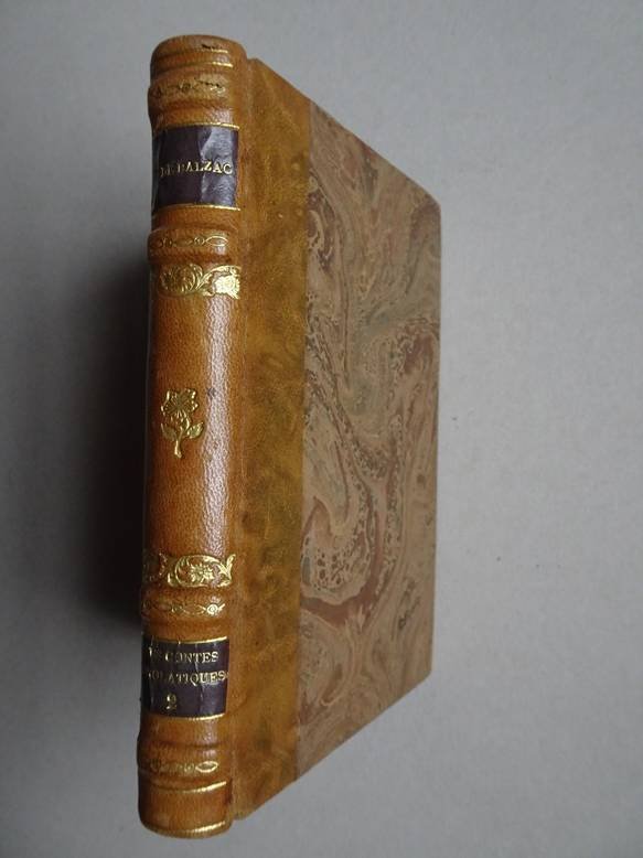 Balzac, H. de. - Les contes drolatiques, colligez ez abbayes de Tourayne et mis en lumière par le sieur de Balzac pour l'esbattement des Pantagruelistes et non aultres. Volume II.