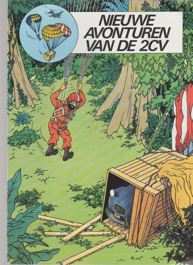 Hergé - nieuwe avonturen van de 2CV