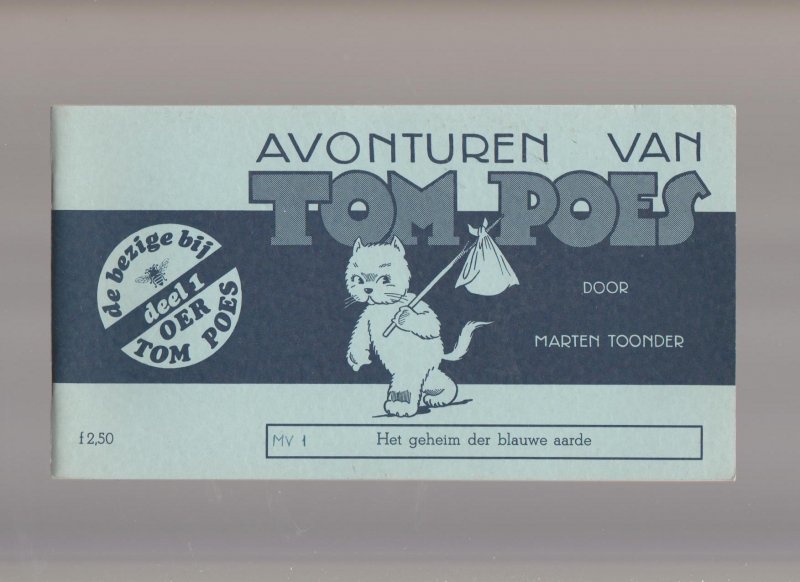 Toonder,Marten - serie Oer-Tom Poes (3 deeltjes)