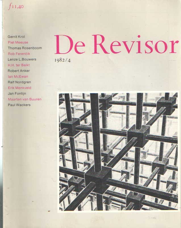 Buuren, Maarten van e.a. (redactie) - De revisor. 9de jaargang, no. 4