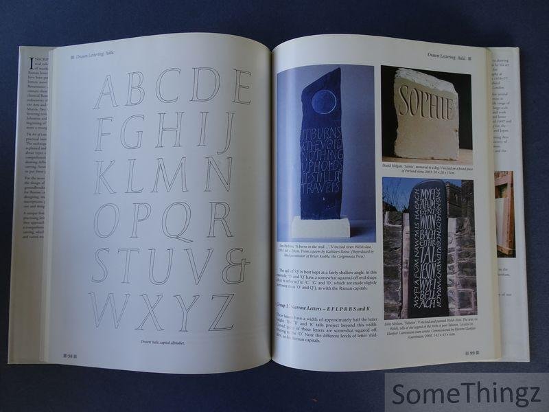 Tom Perkins; - The art of letter carving in stone.