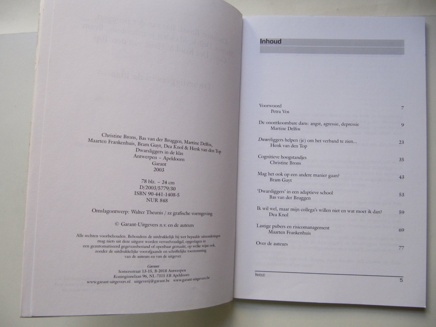 diverse auteurs - Creativiteit & Speciale Onderwijszorg / De moeilijke klas / Hulp op maat / Dwarliggers in de klas