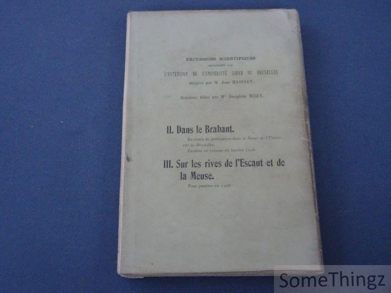 Wery, Joséphine. - Sur le littoral belge : la plage, les dunes, les alluvions, les polders, les anciennes rivières. (Deuxième édition revue et complétée avec figures dans le texte et 24 planches en phototypie.)