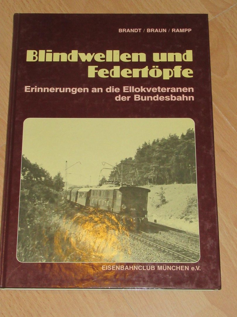 Brandt/ Braun/ Rampp - Blindwellen und Federtöpfe : Erinnerungen an die Ellokveteranen der Bundesbahn