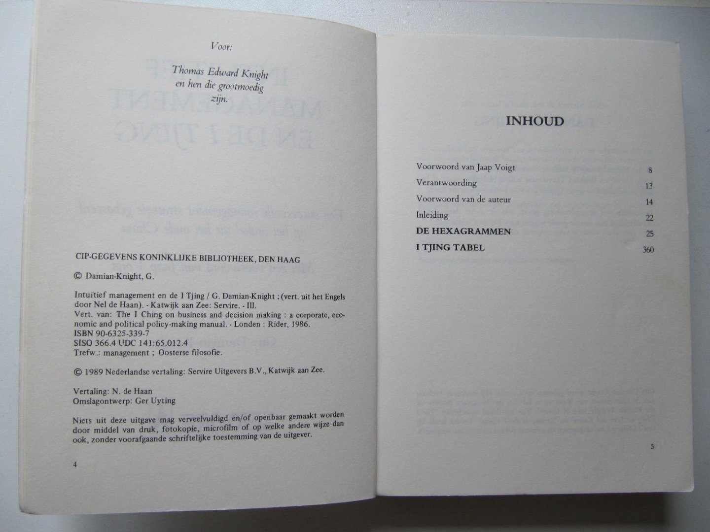 Guy Damian-Knight - Intuitief management en i tjing