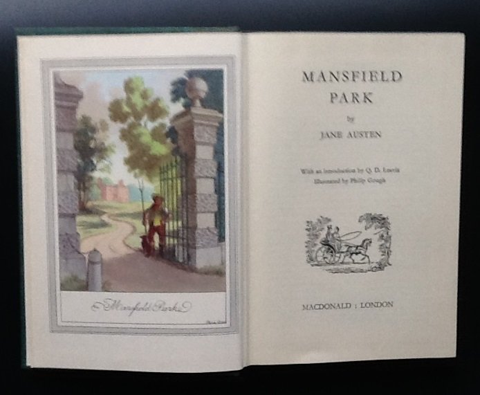 Austen, Jane   (introduction by Q.D. Leavis. Illustrated by Philip Gough) - Mansfield Park