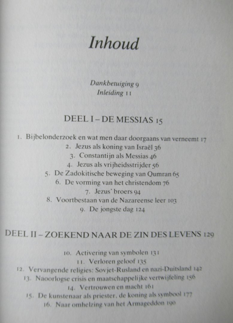 Baigent, M. - Leigh, Richard - Lincoln, Henri - De Messiaanse erfenis. De geheime kracht van de Prieuré de Sion