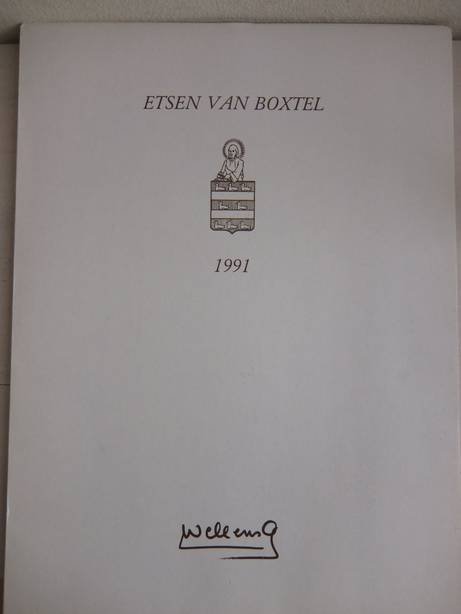 Wellens, André. - Etsen van Boxtel 1991.