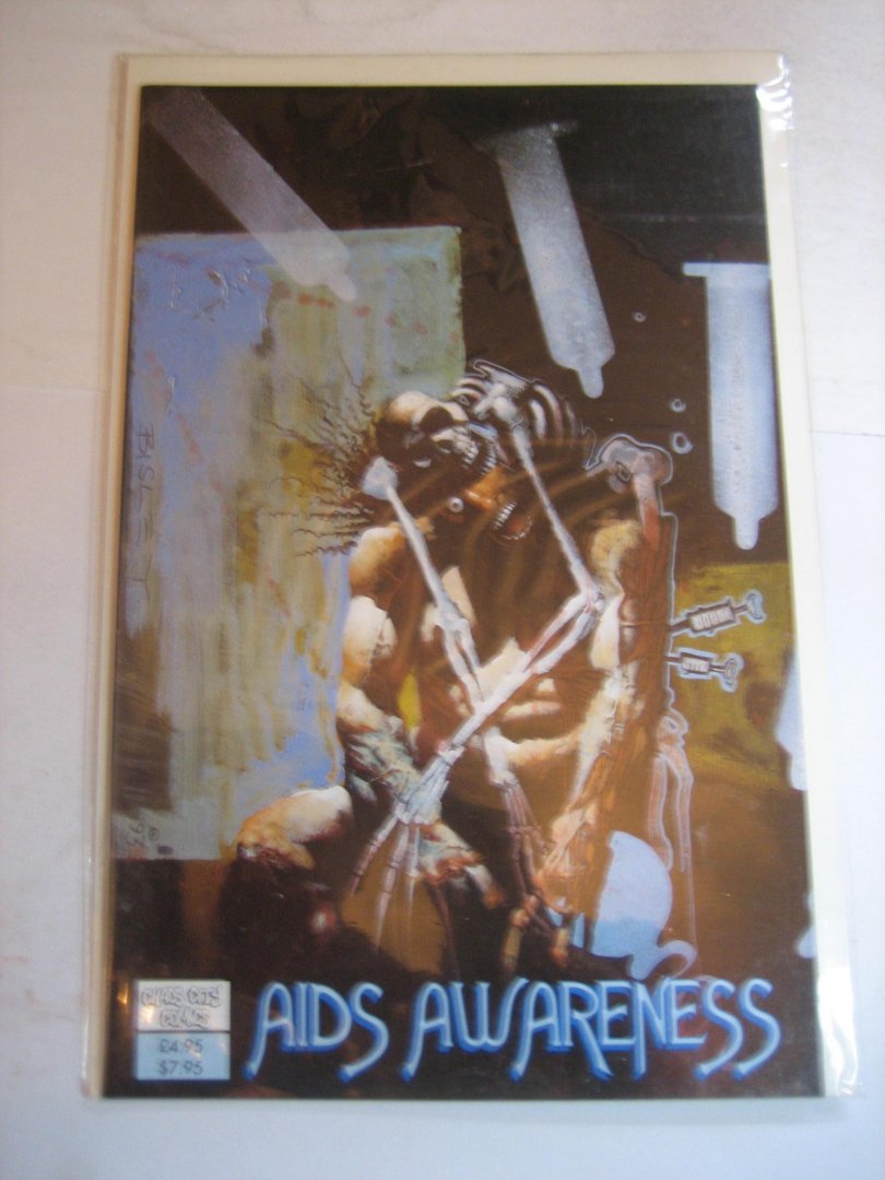  - Aids Awareness  cover: Simon Bisley