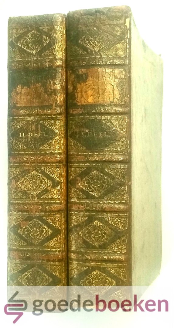 Pictet, Benedictus - De christelyke god-geleertheid en kennis der zaligheid, 2 delen --- Of verklaring der waarheden, die God aan de menschen in de H. Schrift heeft geopenbaart. Nevens de wederlegging der tegengestelde Dwaalingen, welke nagespoort en ontdekt worde...