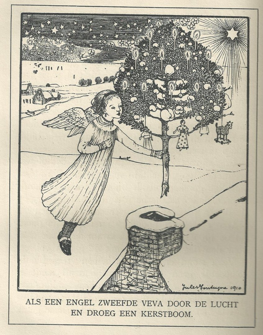 Streuvels, Stijn (tekst) & Jules Fonteyne (illustraties) - Het kerstekind