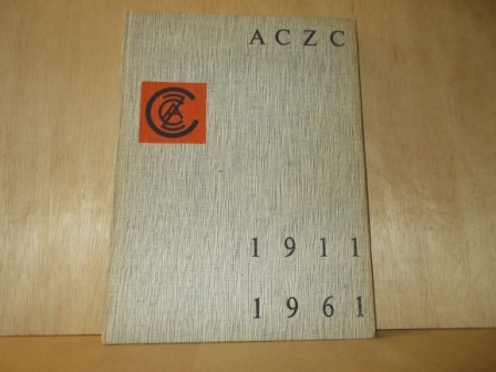 Broeck, R. de - ACZC association coopérative zélandaise de carbonisation 1911-1961