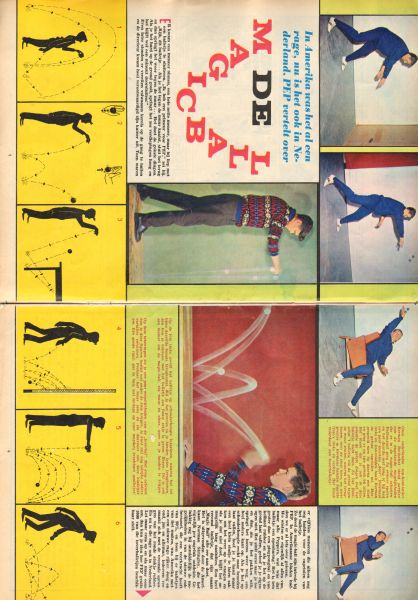 Diverse  tekenaars - PEP 1966 nr. 13, stripweekblad, 26 maart met o.a. DIVERSE STRIPS : ROODBAARD/MICHEL VAILLANT/DAN COOPER/BLAKE EN MORTIMER/ASTERIX/RIK RINGERS/LUCKY LUKE)/TON & TINEKE (COVER)/MAGIC BALL (2 p.)/TOM OKKER (TENNIS, 2 p.), goede staat