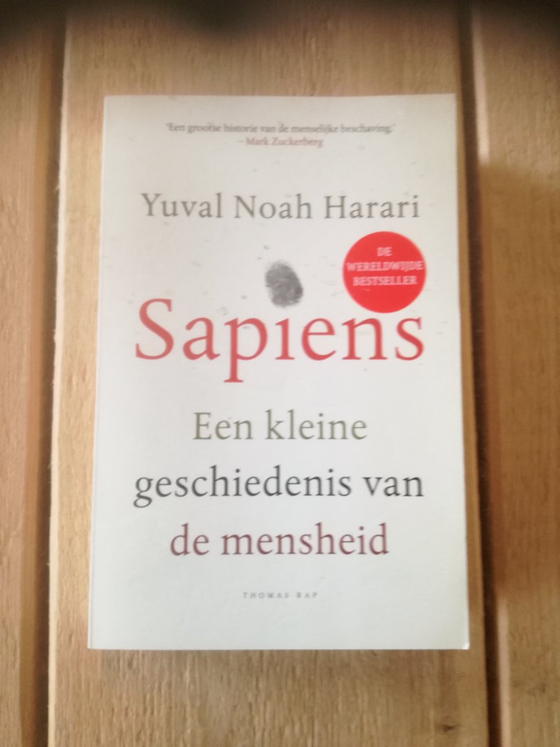 Harari, Yuval Noah - Sapiens / een kleine geschiedenis van de mensheid