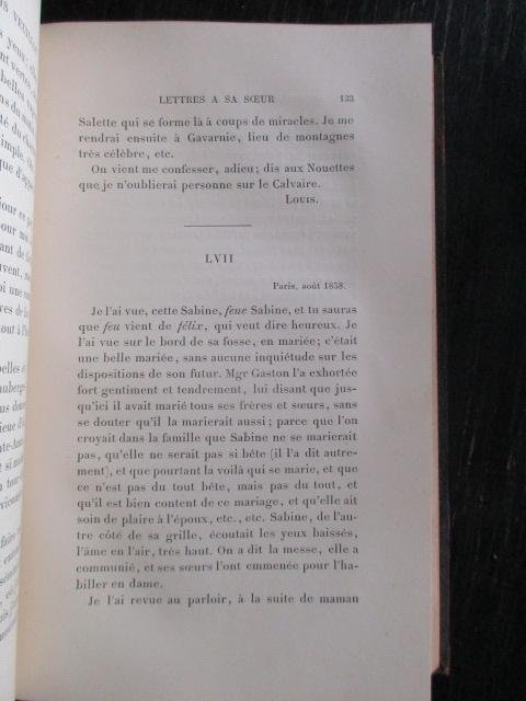 Louis Veuillot - Correspondance de Louis Veuillot. Tome II. Lettres à sa soeur