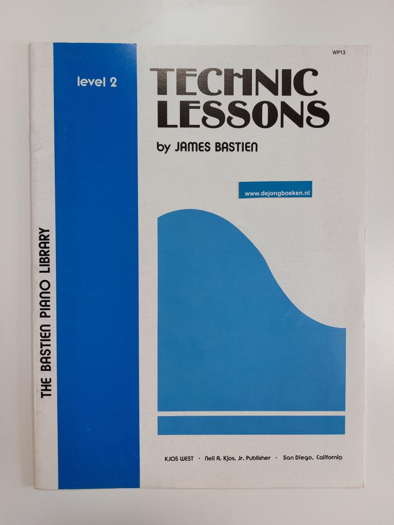 James Bastien, Kjos West - Technic Lessons Level 2 / WP13