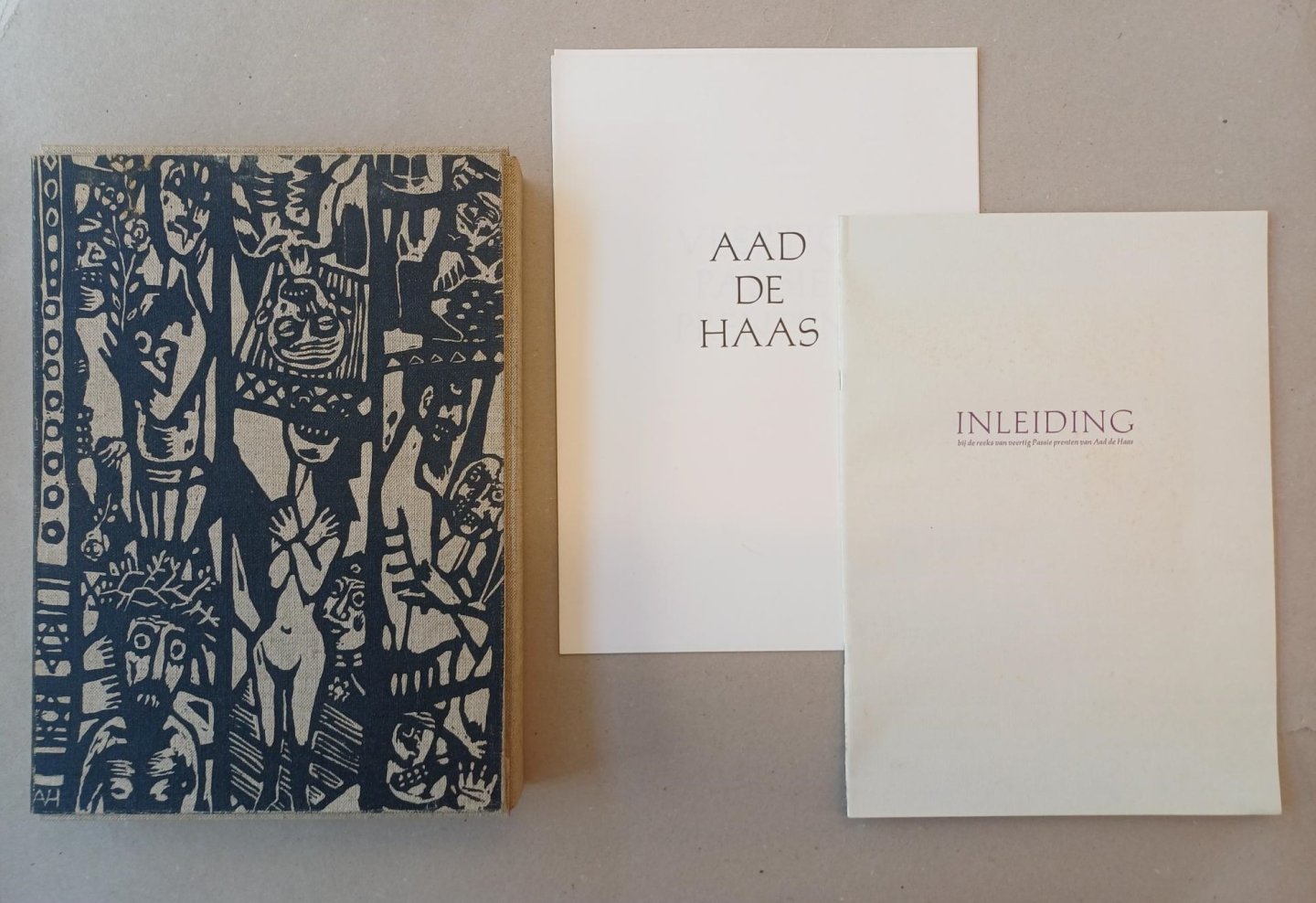 Haas, Aad de - Aad de Haas - Veertig passie prenten (compleet & gesigneerd)