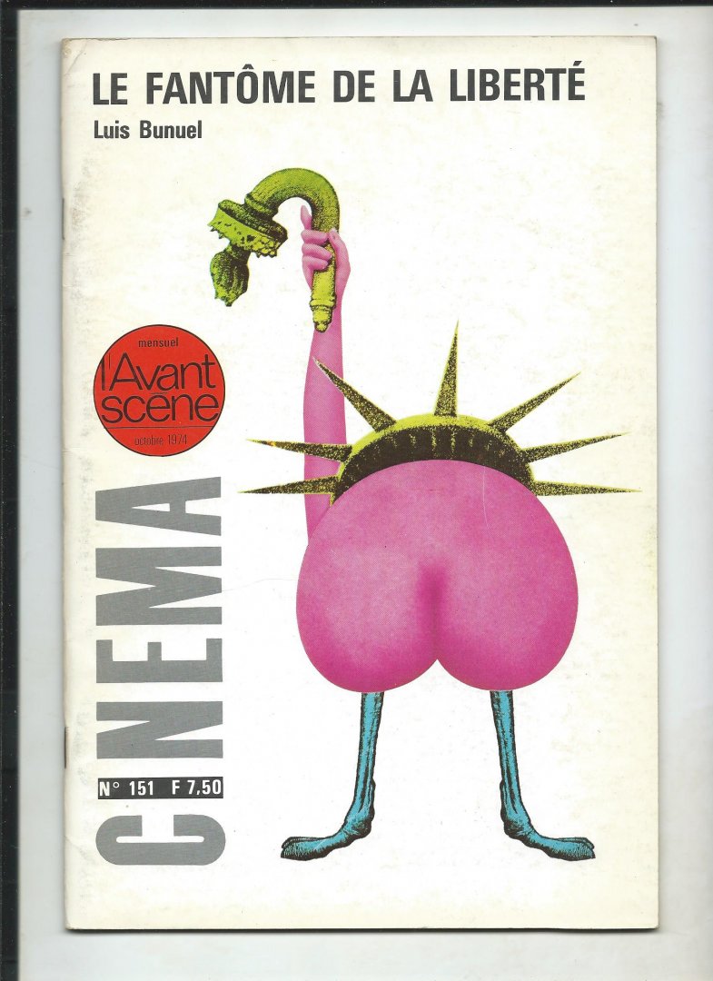 Perret, Jacques G. (redacteur en chef) - L'Avant-scène Cinéma N° 151. Luis Bunuel La Fantôme de la liberté.