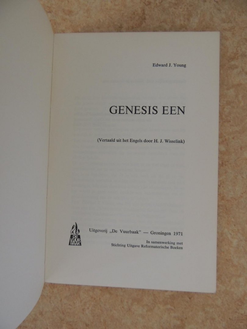 Young, Edward J. - Genesis een