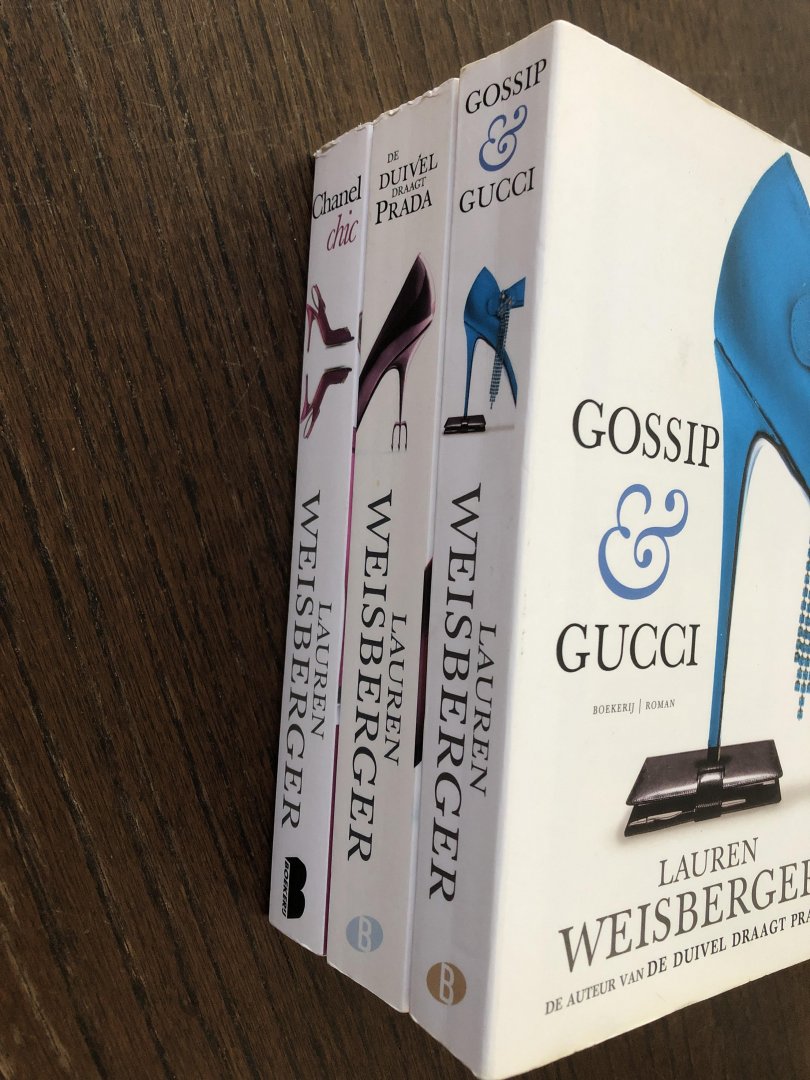 Weisberger, Lauren - Drie boeken van Laura Weisberger; De duivel draagt Prada, Chanel Chic & Gossip & Gucci