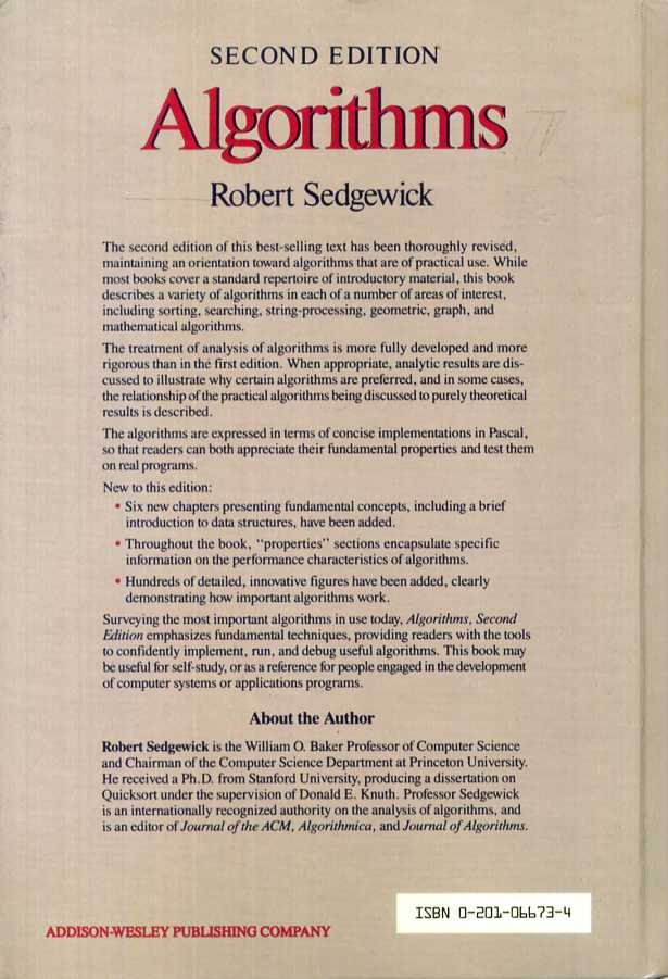 Sedgewick, Robert - Algorithms