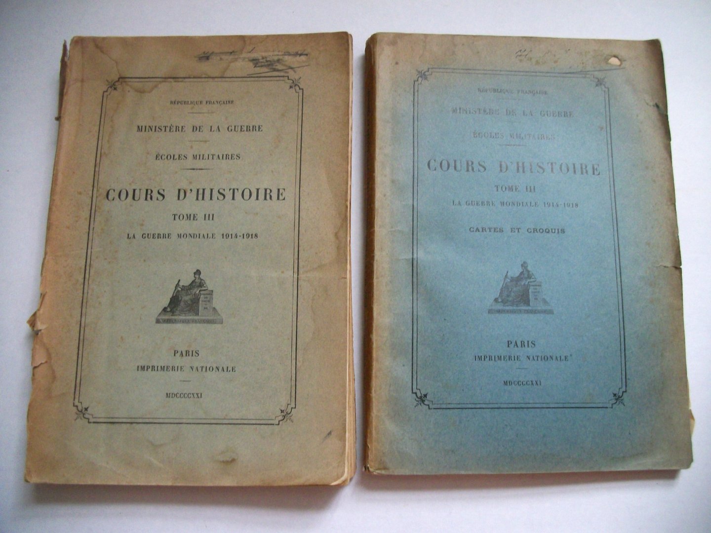  - Cours D'Histoire Tome III, La querre mondiale 1914-1918