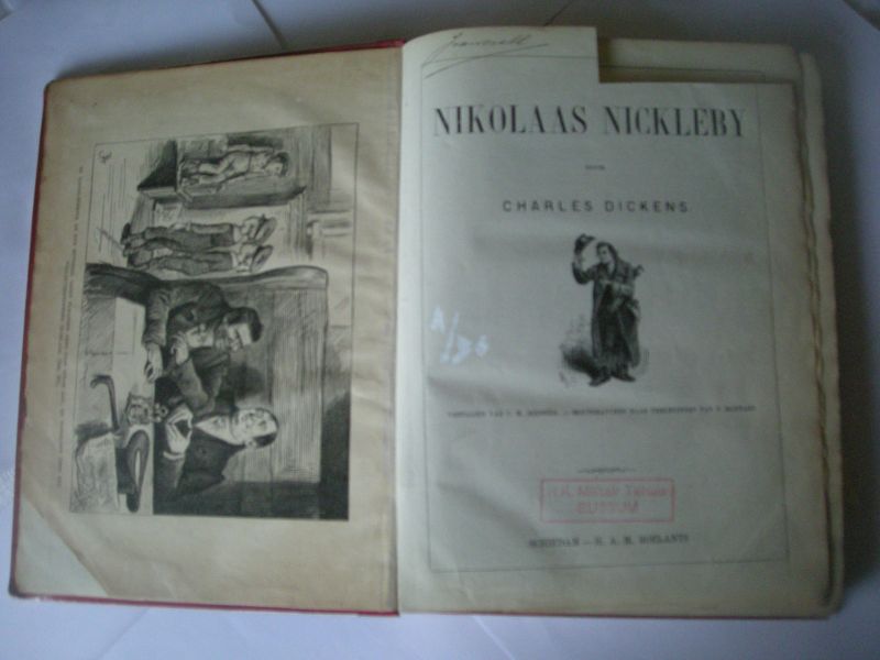 Dickens, C. / Mensing,C.M.vert ./ Barnard, F. illustr. - Nikolaas Nickleby
