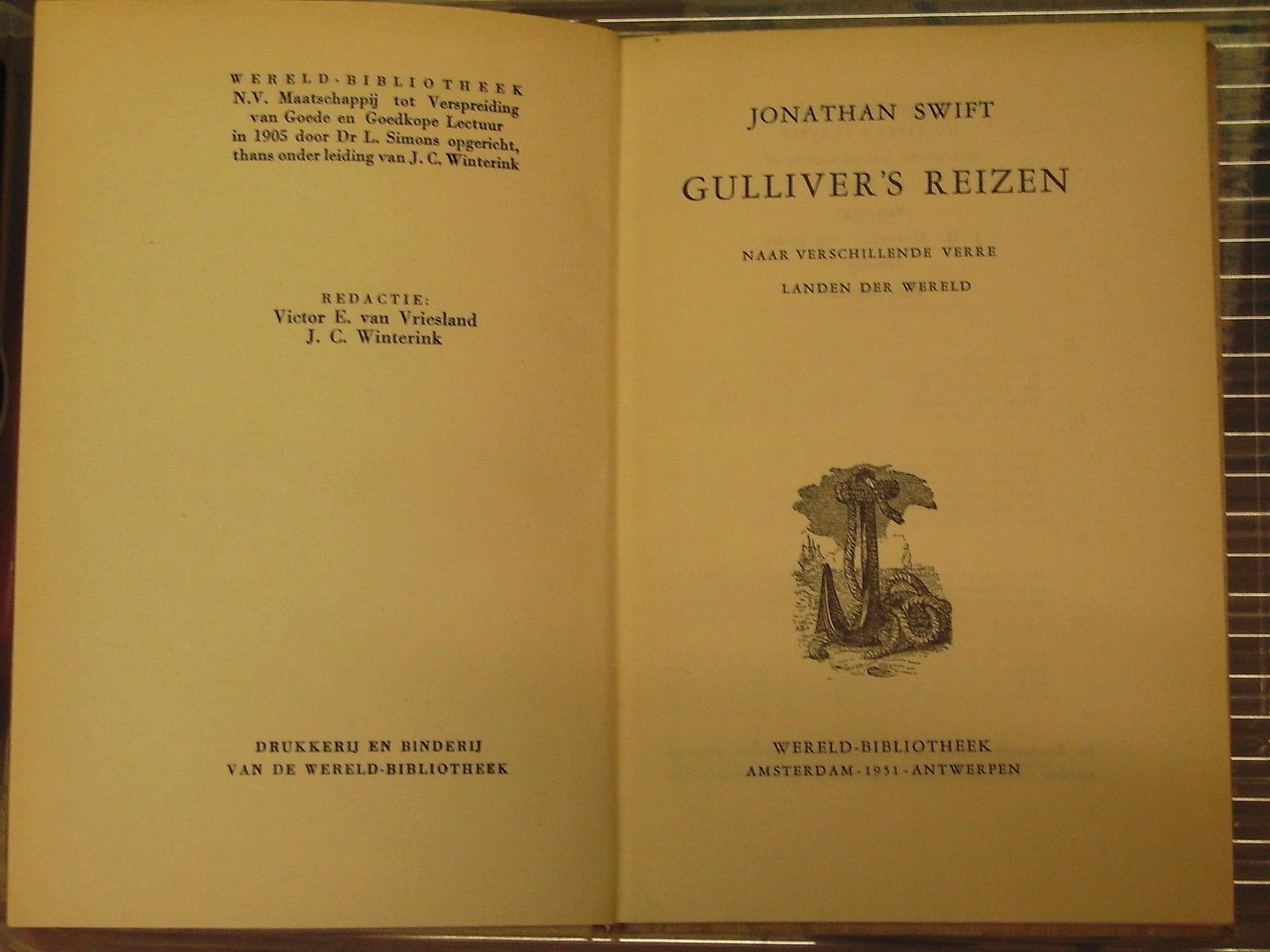 Swift, Jonathan - Gulliver's reizen naar verschillende verre landen der wereld.