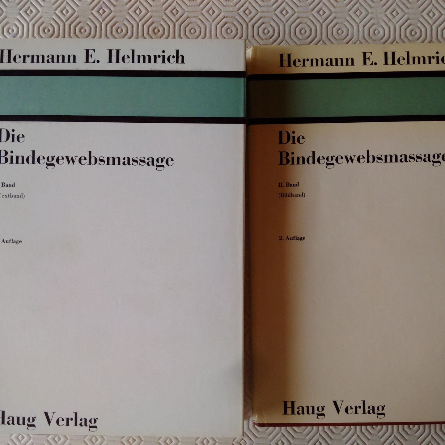 Helmrich, Hermann E. - Die Bindegewebsmassage deel 1 en 2