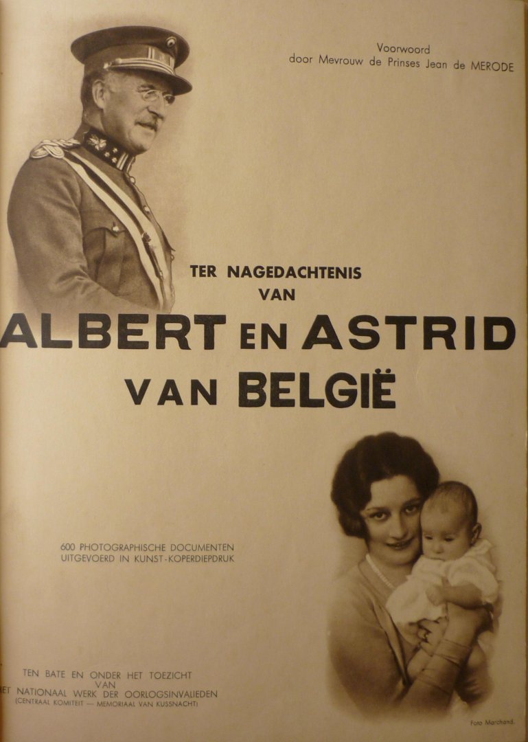 Merode, Jean de (voorwoord) - Ter nagedachtenis van Albert en Astrid van België