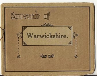 WARWICKSHIRE - Souvenir of Warwickshire.
