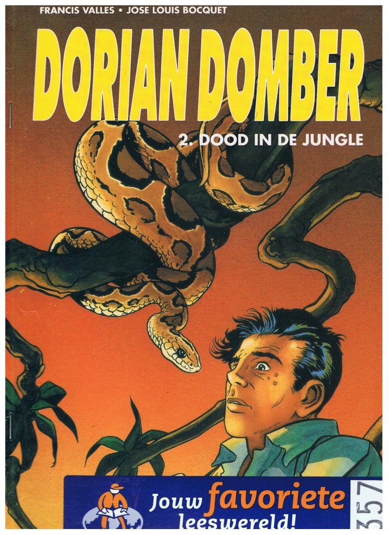 Valles / Bocquet - 2 - Dorian Domber - Dood in de jungle - uit de Collectie Savanne