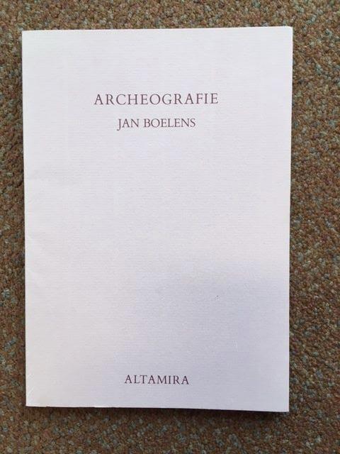 Boelens, Jan - Archeografie / druk 1
