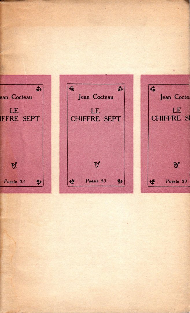 Cocteau, Jean - Le chiffre sept.