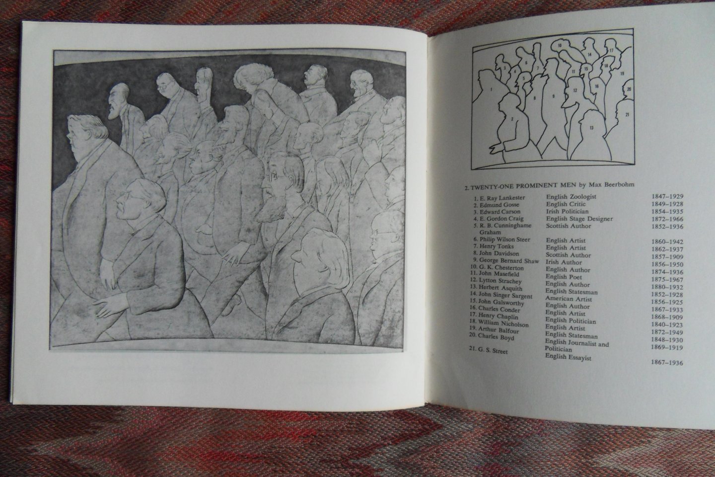 Ransom, Harry (voorwoord). - The Faces of Authorship. - An Exhibition of Twentieth Century Literary Portraits from the Humanities Research Center Collections.