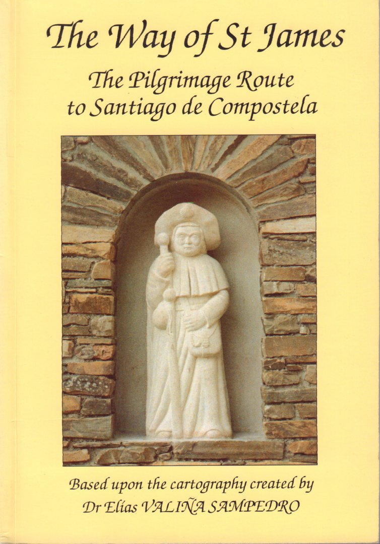 Sampedro, Dr. Elias Valina - The Way of St. James (The Pilgrimage Route to Santiago de Compostela), Based upon the cartography created by Dr. Elias Valina Sampedro, 112 pag. paperback, zeer goede staat