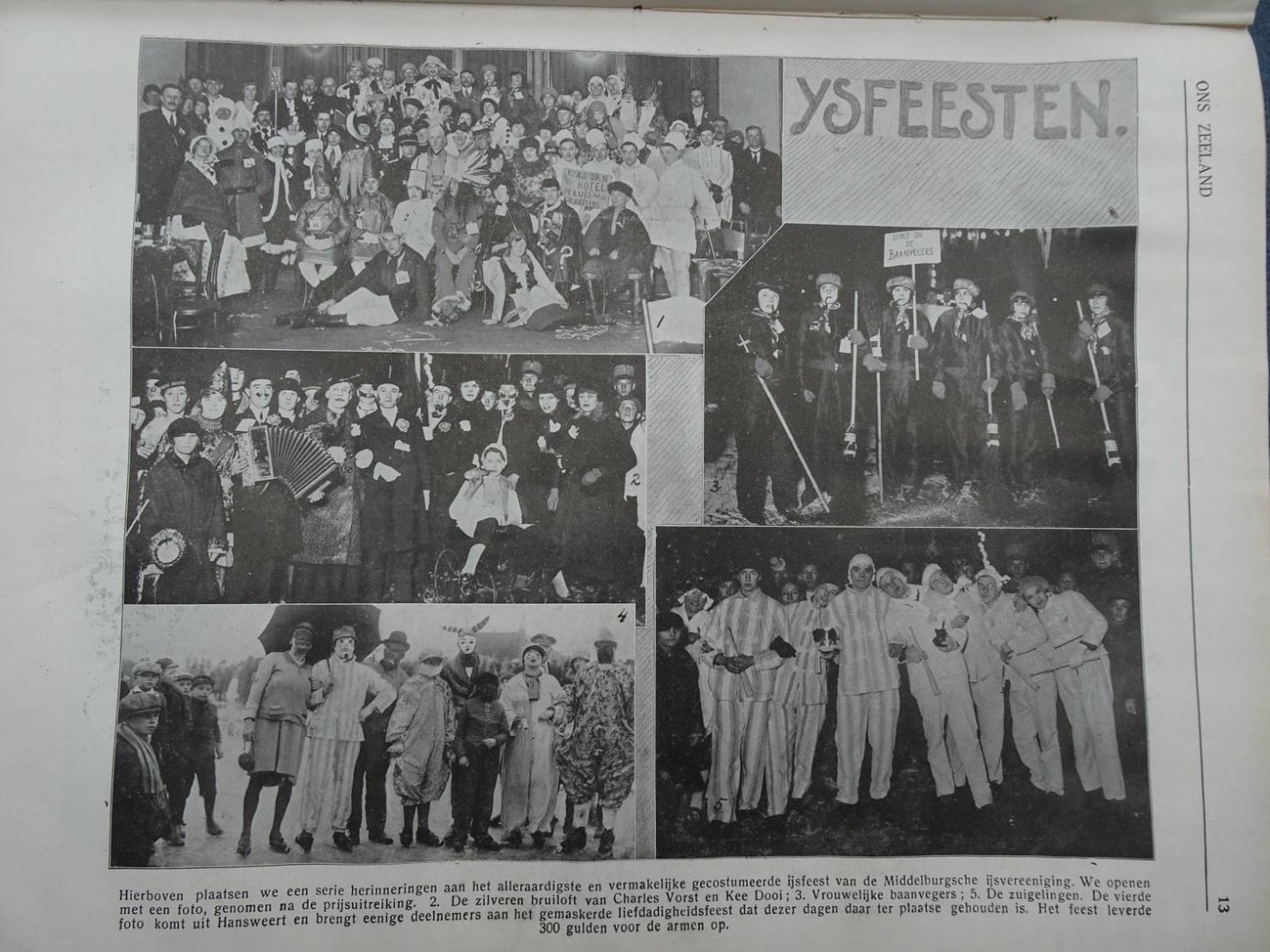 Berg, Antoine van den Berg (red.). - Ons Zeeland, geïllustreerd weekblad. Complete, ingebonden, vierde jaargang (52 nummers).