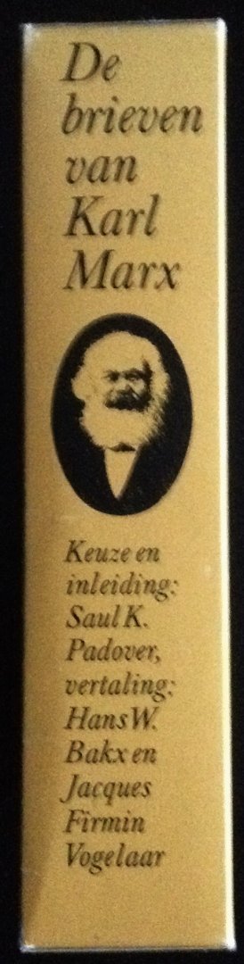 Padover, Saul K. - De brieven van Karl Marx deel 1 en deel 2 in cassette