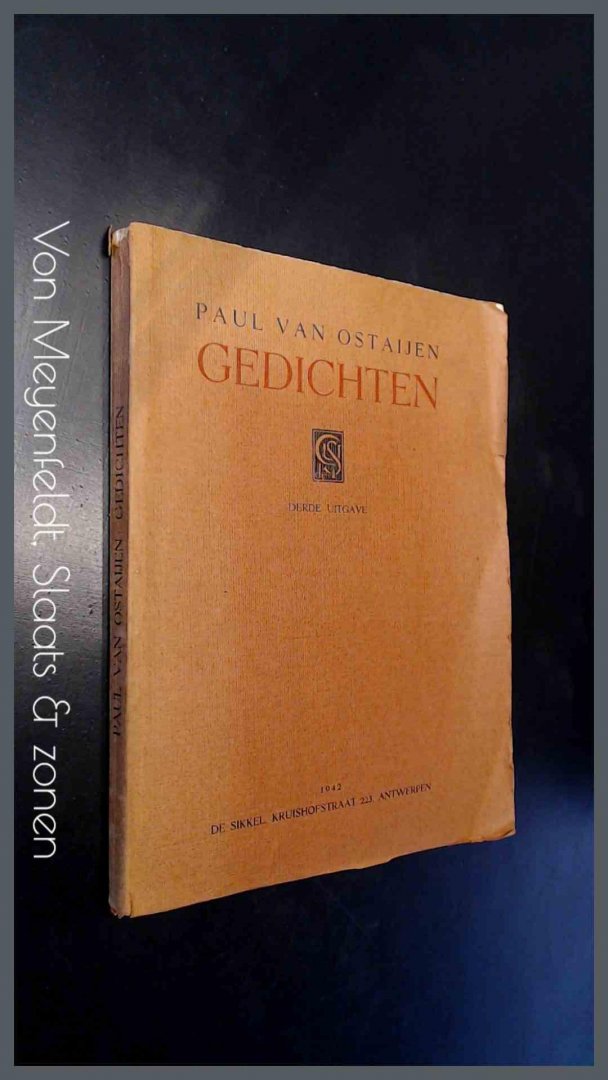 Ostaijen, Paul van - Gedichten - Music-Hall, Signaal, Feesten van angst en pijn, eerste boek van schmoll