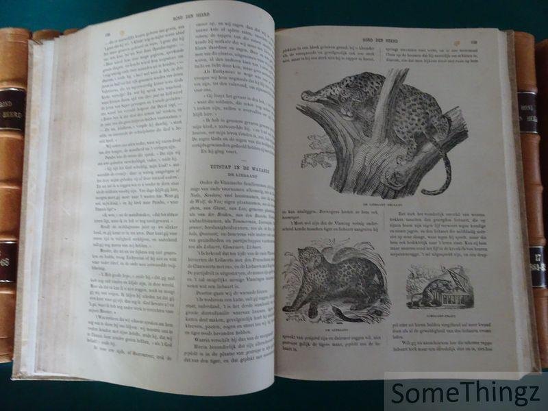 Guide Gezelle, et al. - Rond den heerd : een leer- en leesblad voor alle lieden. [Complete reeks in 25 delen inclusief het laatste op 88 exemplaren verschenen deel uit 1902! Met bijgevoegd: Deel III uit de reeks 'Nederlandse Volkskundige Bibliografie', getiteld 'Rond...