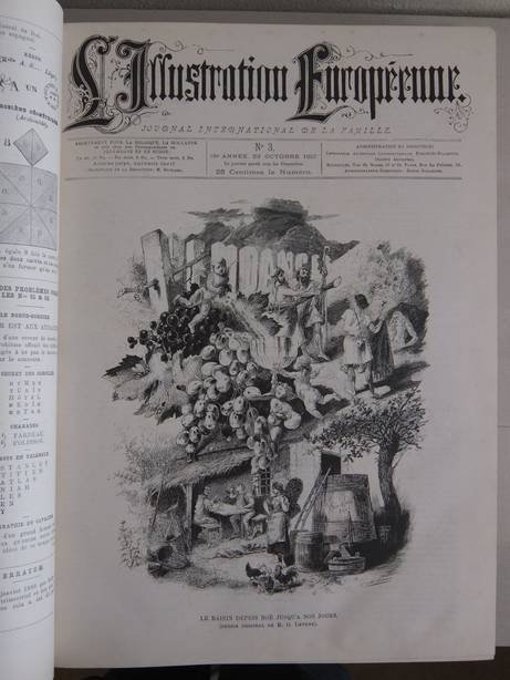 Bogaerts, Henri (ed.). - L'Illustration Européenne. Dix-huitième année 1887/88.