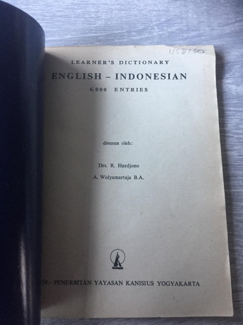 Hardjono - Englisch-Indonesian
