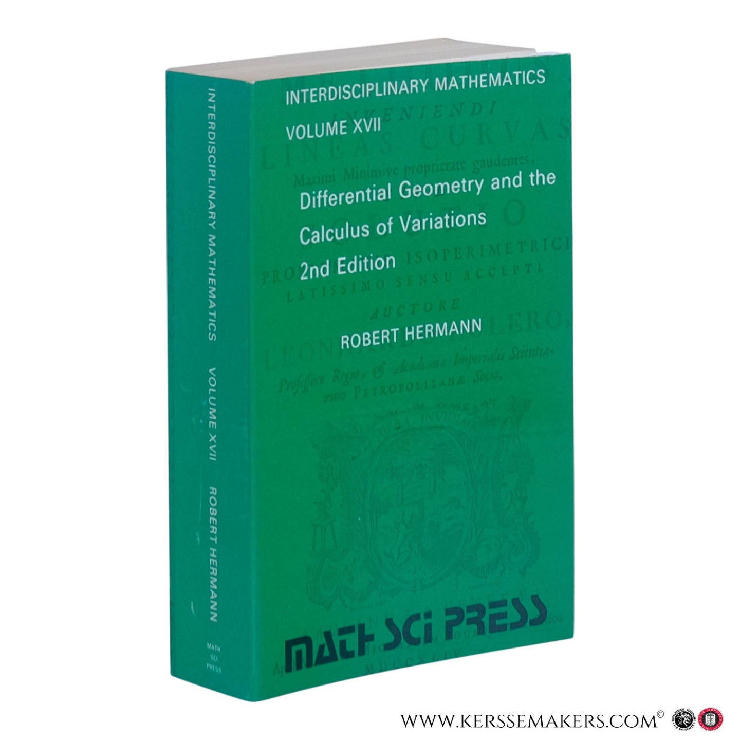 Hermann, Robert. - Differential Geometry and the Calculus of Variations. 2nd edition.