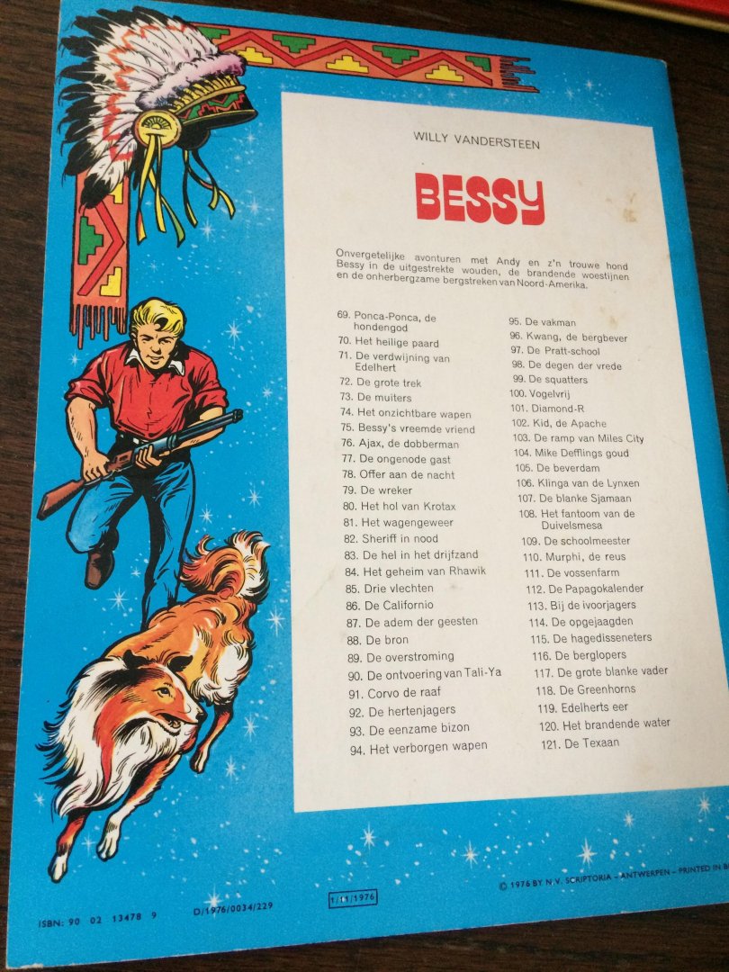 Vandersteen, W. - Bessy de texaan