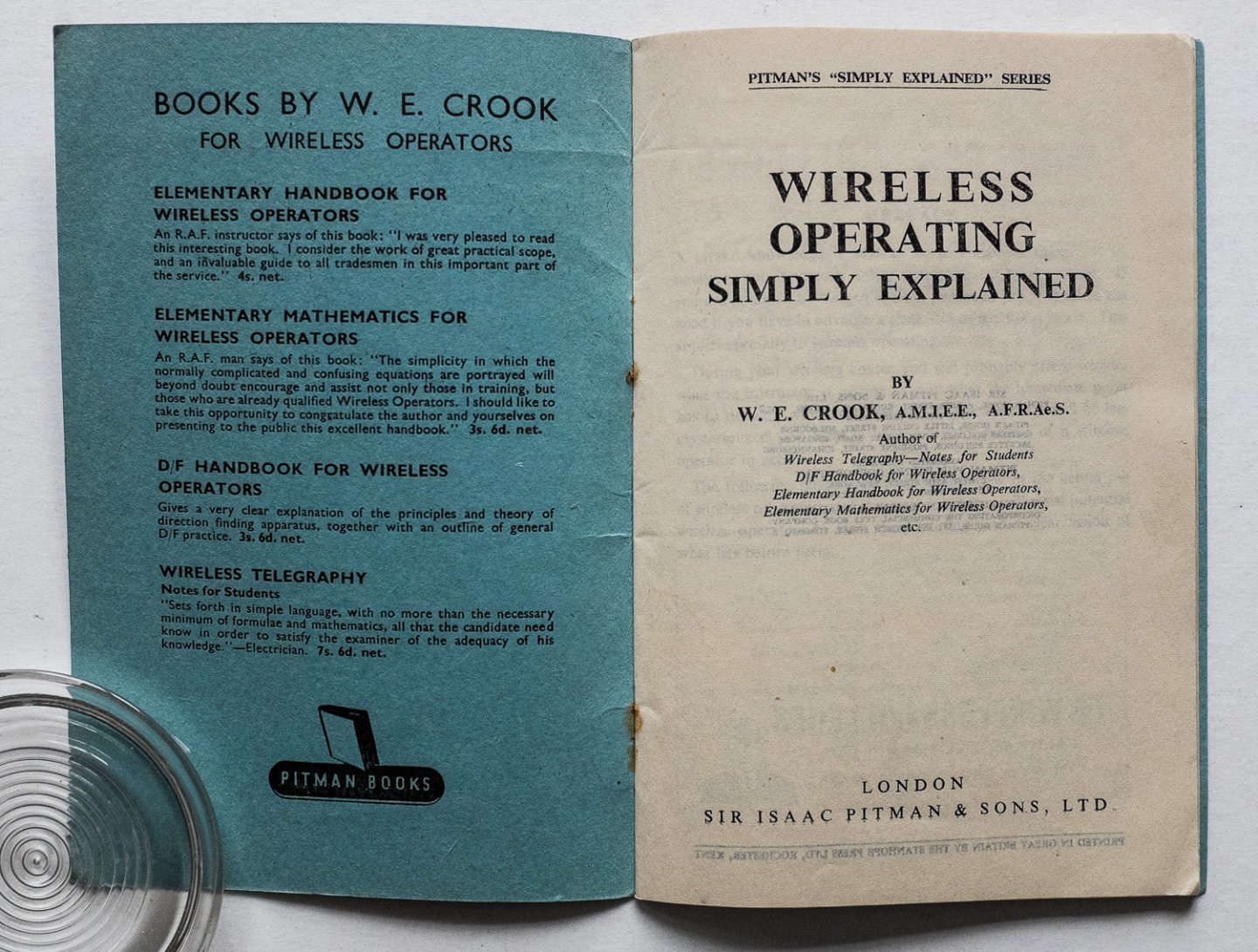 Crook, Wilfrid Evelyn - Wireless Operating simply explained