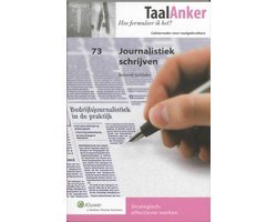 B. Schilder - Journalistiek schrijven