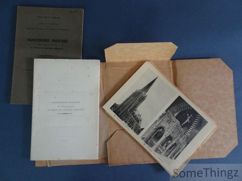 EE. HH. Daniëls en Paquay (onder leiding van.) - Oudheidkundige inventaris der kunstvoorwerpen in kerken en openbare gebouwen. Aflevering V: Katon Beeringen. Aflevering VII: Kanton Beeringen (Bijvoegsel).
