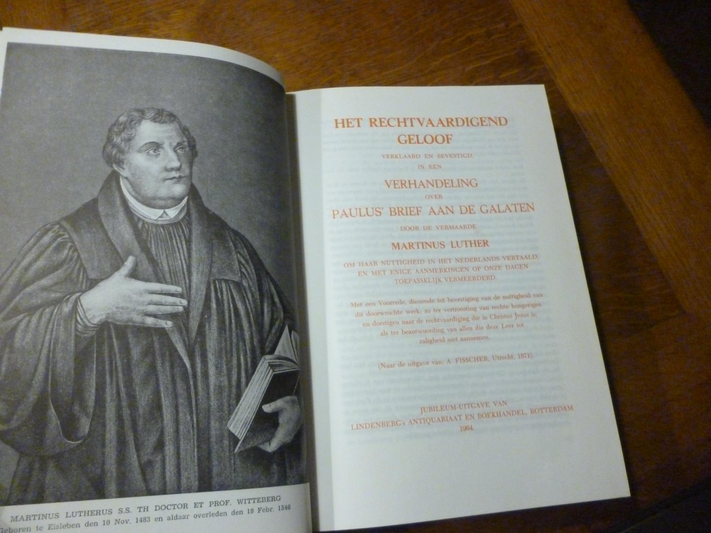 Luther Martinus - Paulus' brief aan de Galaten